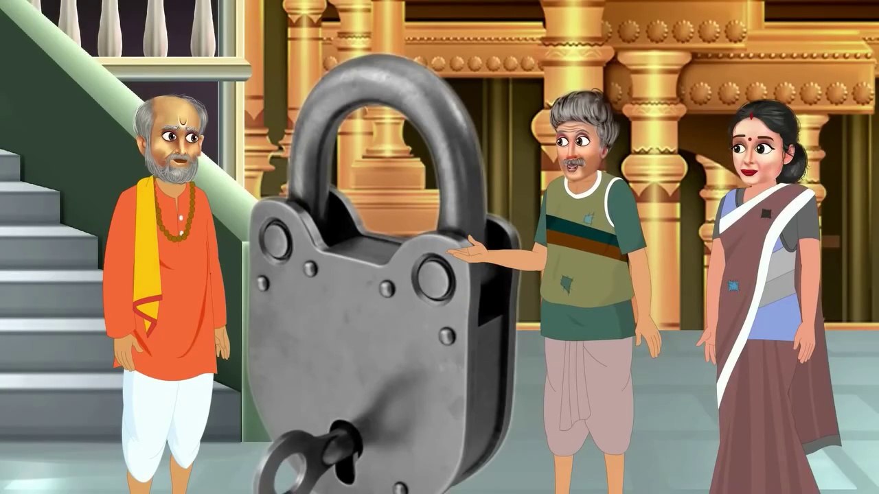 Dina or Geeta l ram mandir Story l #comedy #cartoon #story #kahani #funny #kids #kidsvideo