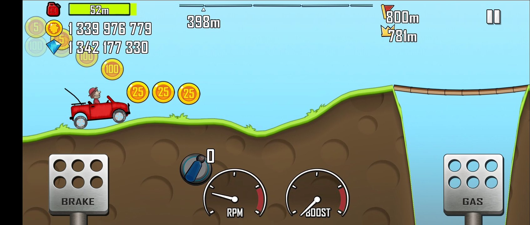 Hill climbing car Racing video