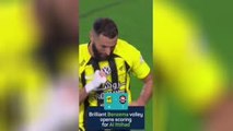 Brilliant Benzema volleys home Al Ittihad opener