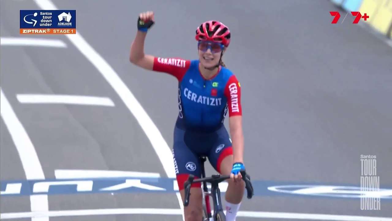 Cycling - Santos Tour Down Under 2025 - Resume and Highlights of Stage 1... with a surprising winner