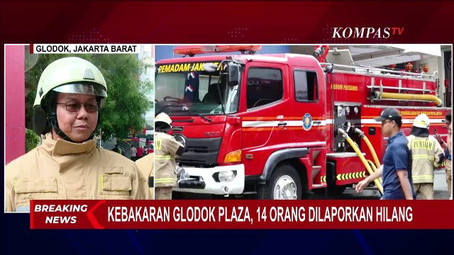 Kebakaran Glodok Plaza, Damkar: Ada Jenazah Korban yang Menyatu dengan Puing