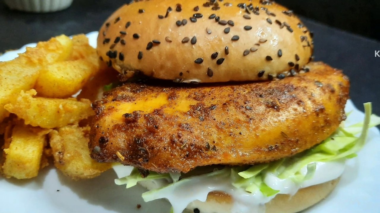 grilled burger