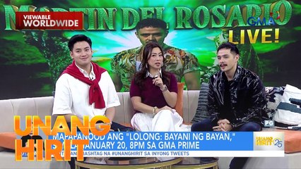 Lolong Cast Martin Del Rosario, live sa Unang Hirit | Unang Hirit