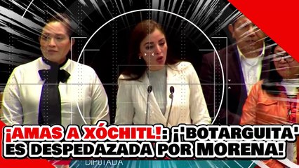 ¡AMAS A XÓCHITL! ¡’BOTARGUITA’ es DESPEDAZADA por MAYRA por ATACAR el PRESUPUESTO de la PRESIDENTA!