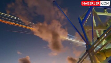 ABD'de çekilen görüntü heyecanlandırdı: Ürkütücü ama bir o kadar da müthişti