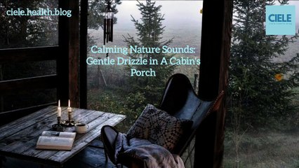 Calming Nature Sounds: Gentle Drizzle in A Cabin's Porch