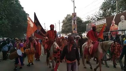 प्रयागराज अखाड़े के बाद अब शंकराचार्य का छावनी प्रवेश