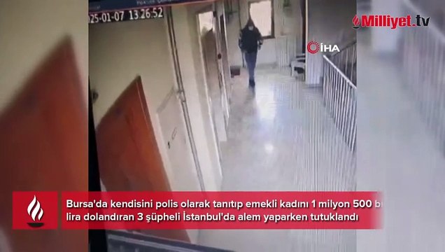 Yer: Bursa! Yaşlı kadını dolandırıp, parasıyla alem yaptılar