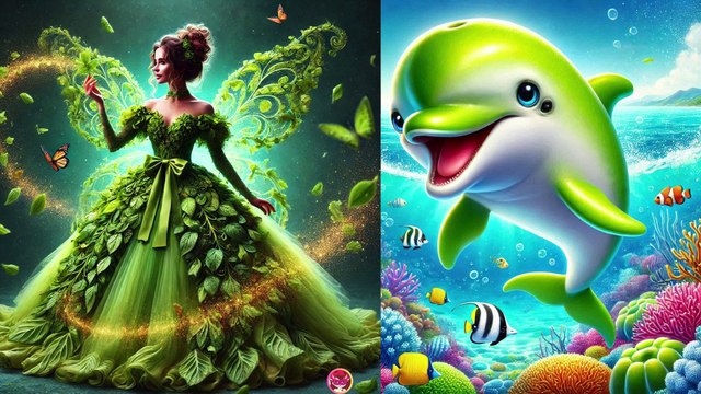 Choose Your Birthday Month And see your Beautiful Dress & Dolphin!👗&🐳💙🕳️💓✨#trending #viral #video