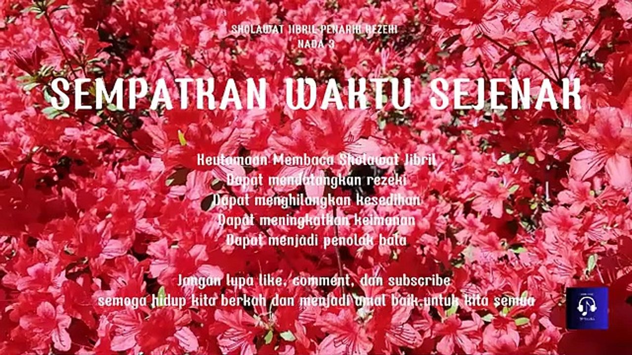 SHOLAWAT JIBRIL PENARIK REZEKI PALING DAHSYAT  Nada 3