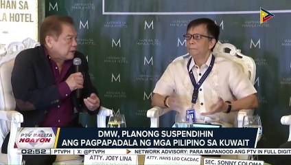 DMW, planong suspendihin ang pagpapadala ng mga Pilipino sa Kuwait
