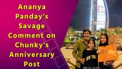Ananya Panday Roasts Dad Chunky's "Worst Pictures" on Anniversary