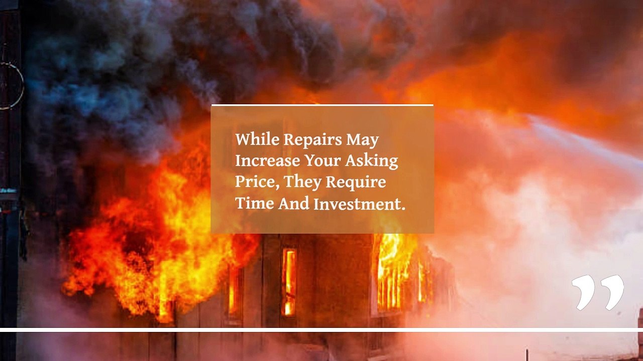 Fire Damaged House California