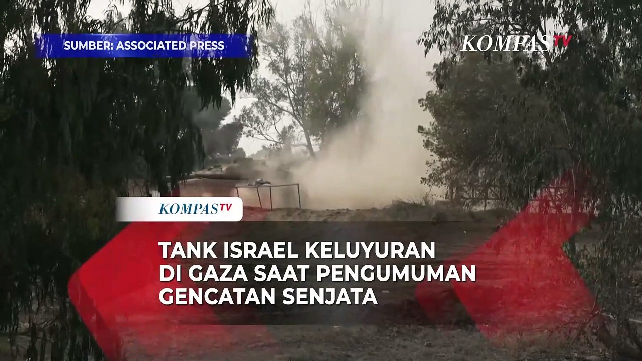 Tank Israel Masih Keluyuran di Jalur Gaza Jelang Gencatan Senjata Israel-Hamas