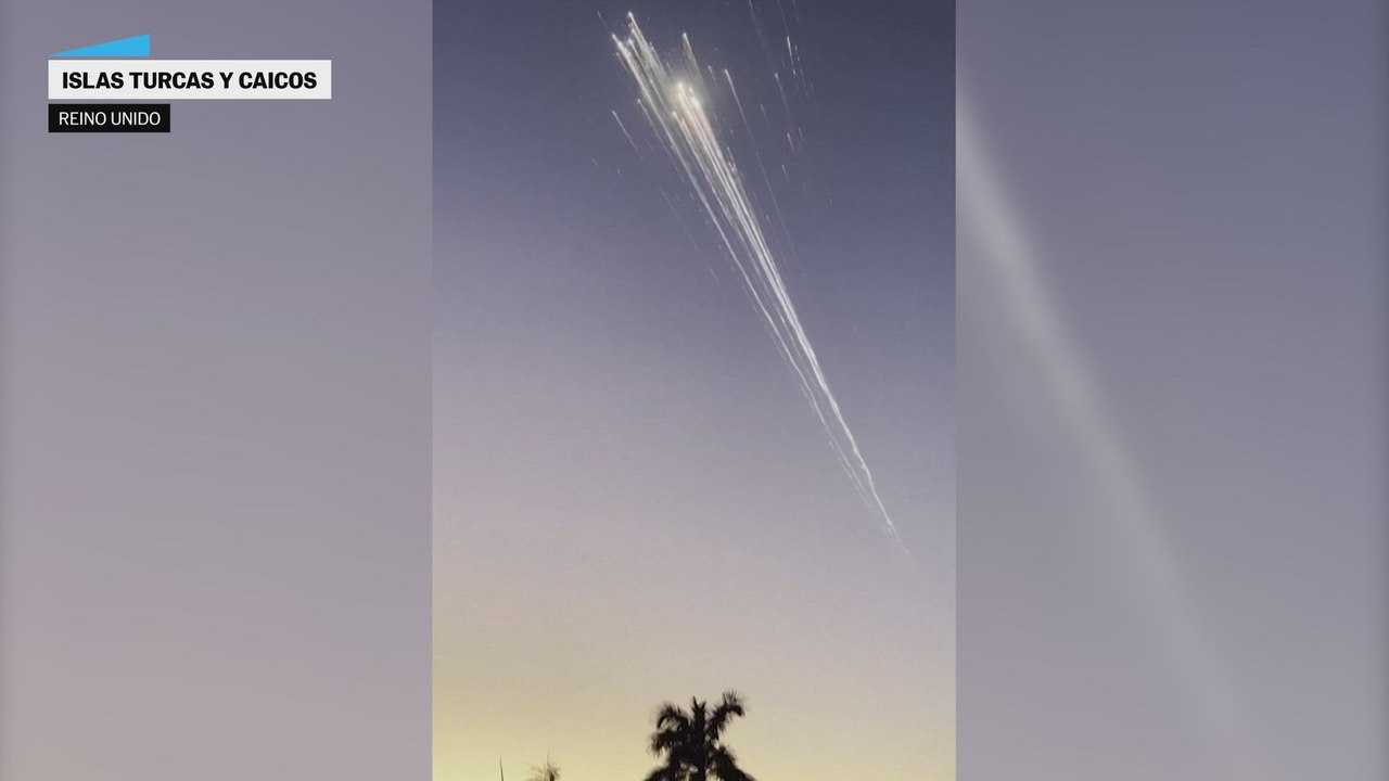 La explosión de la nave espacial Starship de SpaceX en los cielos de las Antillas