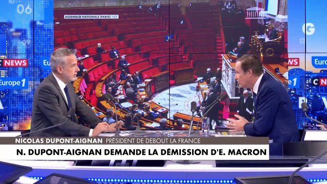 Gouvernement Bayrou : «Si on continue deux ans dans ce marécage, la France coulera», dénonce Nicolas Dupont-Aignan