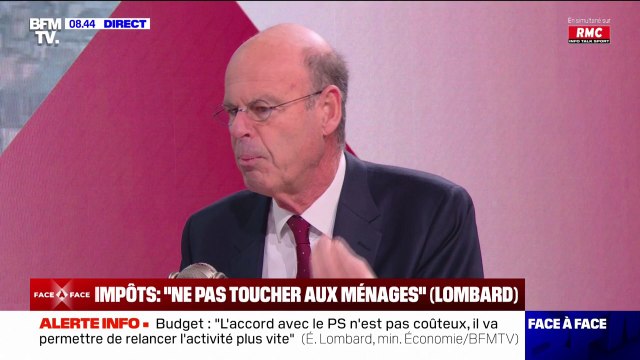 La surtaxe sur les grandes entreprises ne sera appliquée que pour un an , annonce Éric Lombard