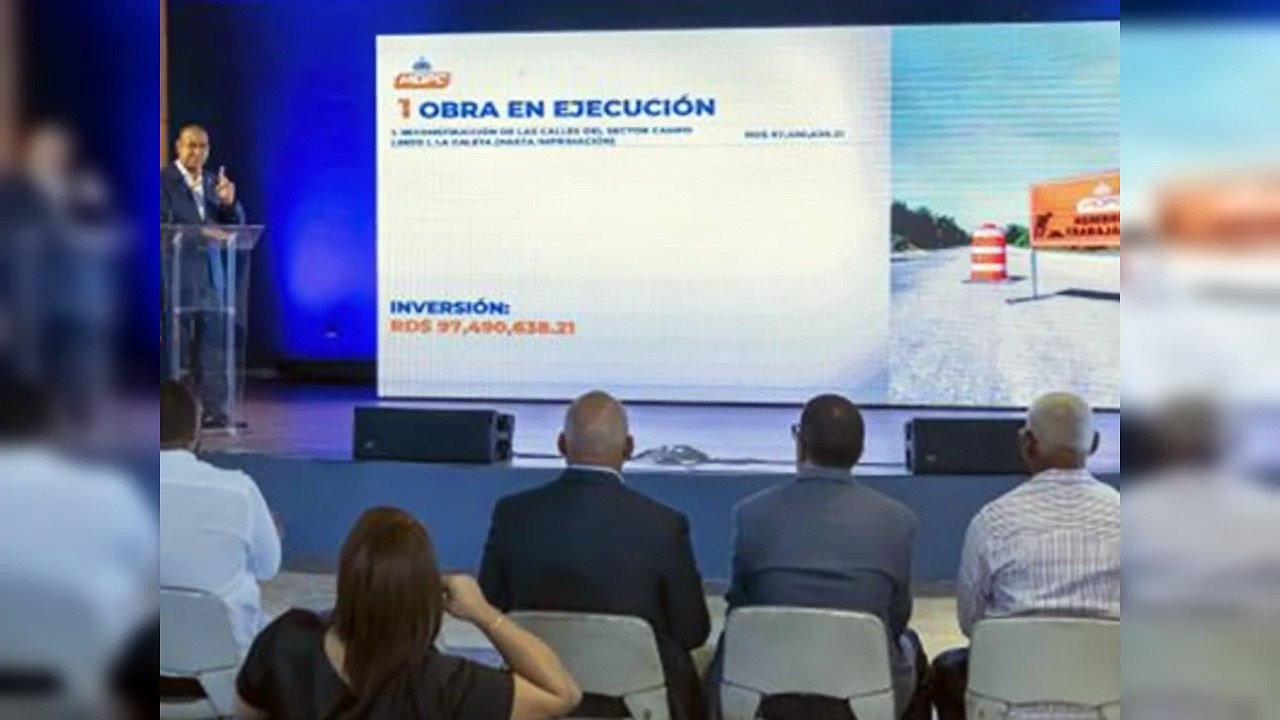 Plataforma de Obras Públicas transparenta ejecuciones de proyectos