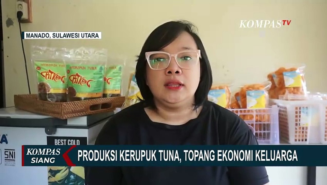 Produksi Kerupuk Tuna, Mampu Topang Ekonomi Keluarga di Manado