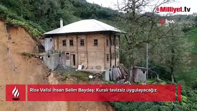 Rize'nin köyünde yaşandı, Türkiye'ye ibret oldu! Vali: Kuralı tavizsiz uygulayacağız