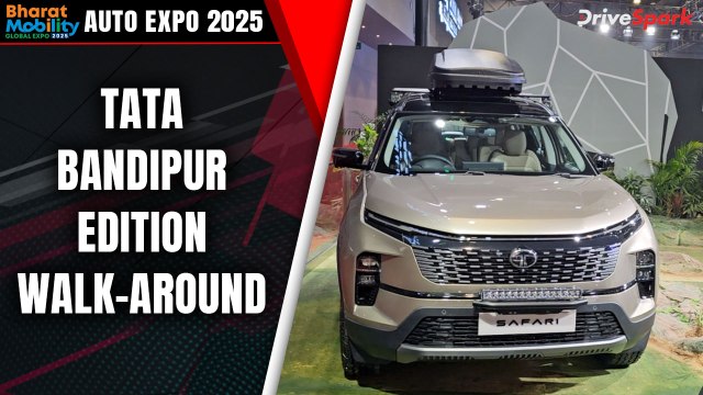 Auto Expo 2025 Tata Safari Bandipur Edition Walkaround | Promeet Ghosh