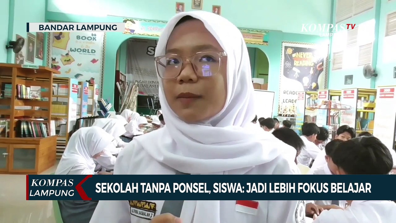 Sekolah Tanpa Ponsel, Siswa: Jadi Lebih Fokus Belajar