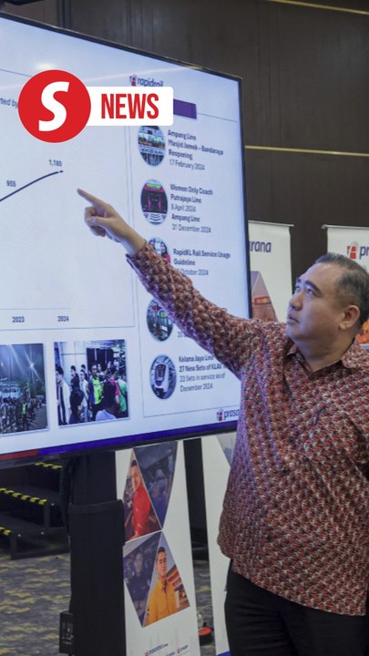 Prasarana trains, buses log highest usage in 2024, with fewer service disruptions, says Loke