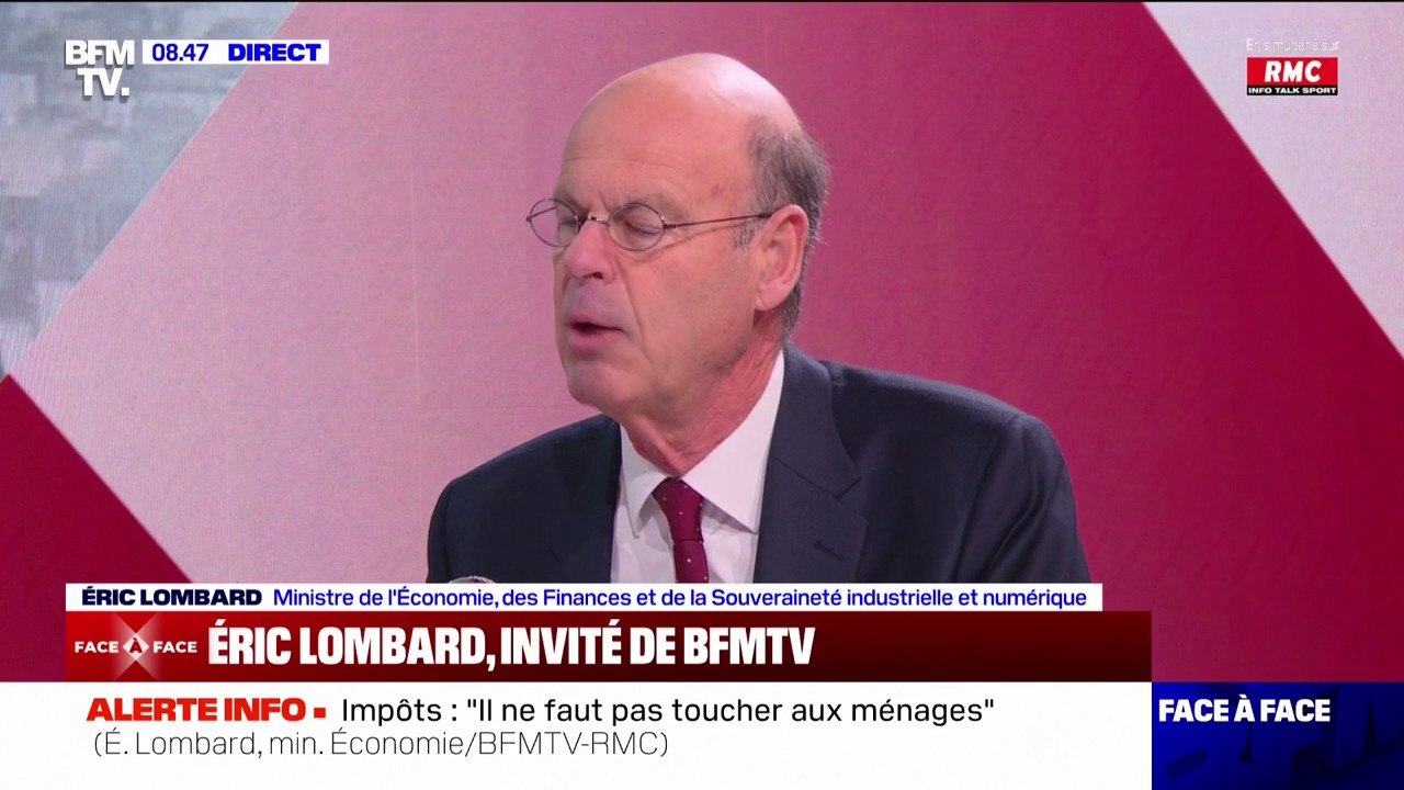 Livret d'épargne populaire: "On va proposer un taux de 3,5%", affirme Éric Lombard, ministre de l'Économie