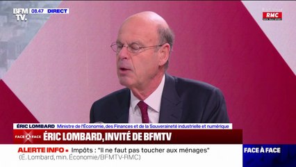 Livret d'épargne populaire: "On va proposer un taux de 3,5%", affirme Éric Lombard, ministre de l'Économie