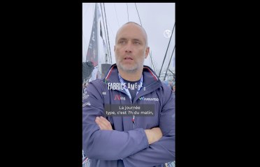 Fabrice Amadeo, navigateur au Vendée Globe 2025, explique la technique du sommeil polyphasique