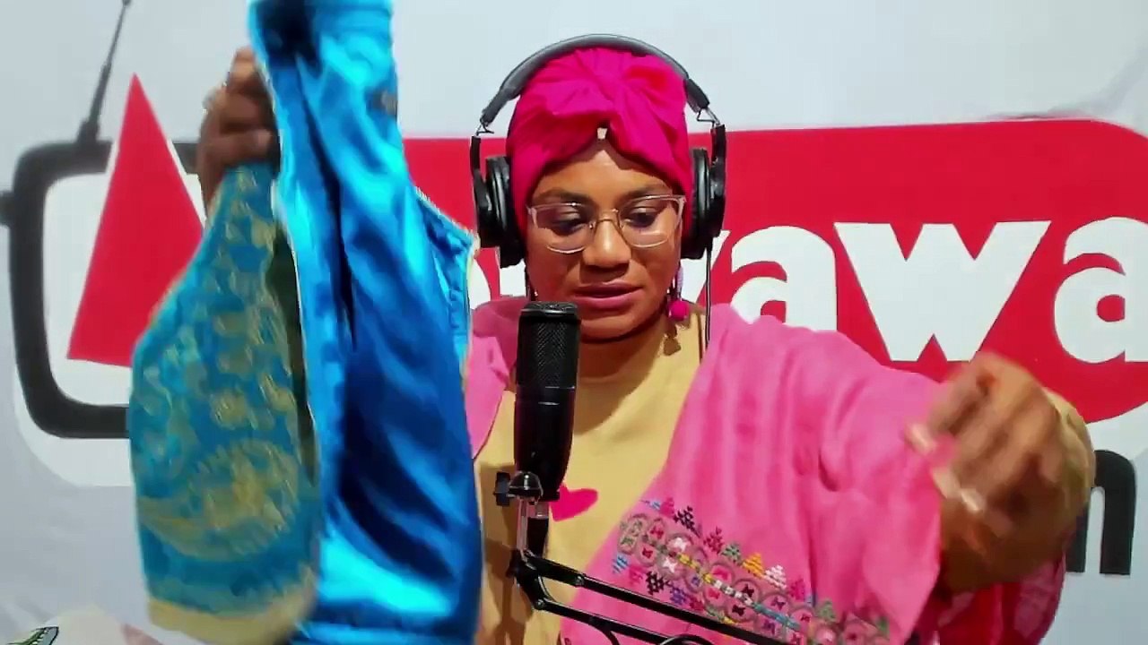 ناجية ابراهيم حرفية في التطريز علي الجلد و الاقمشة ضيفتا في صباح الخير يا قبلي