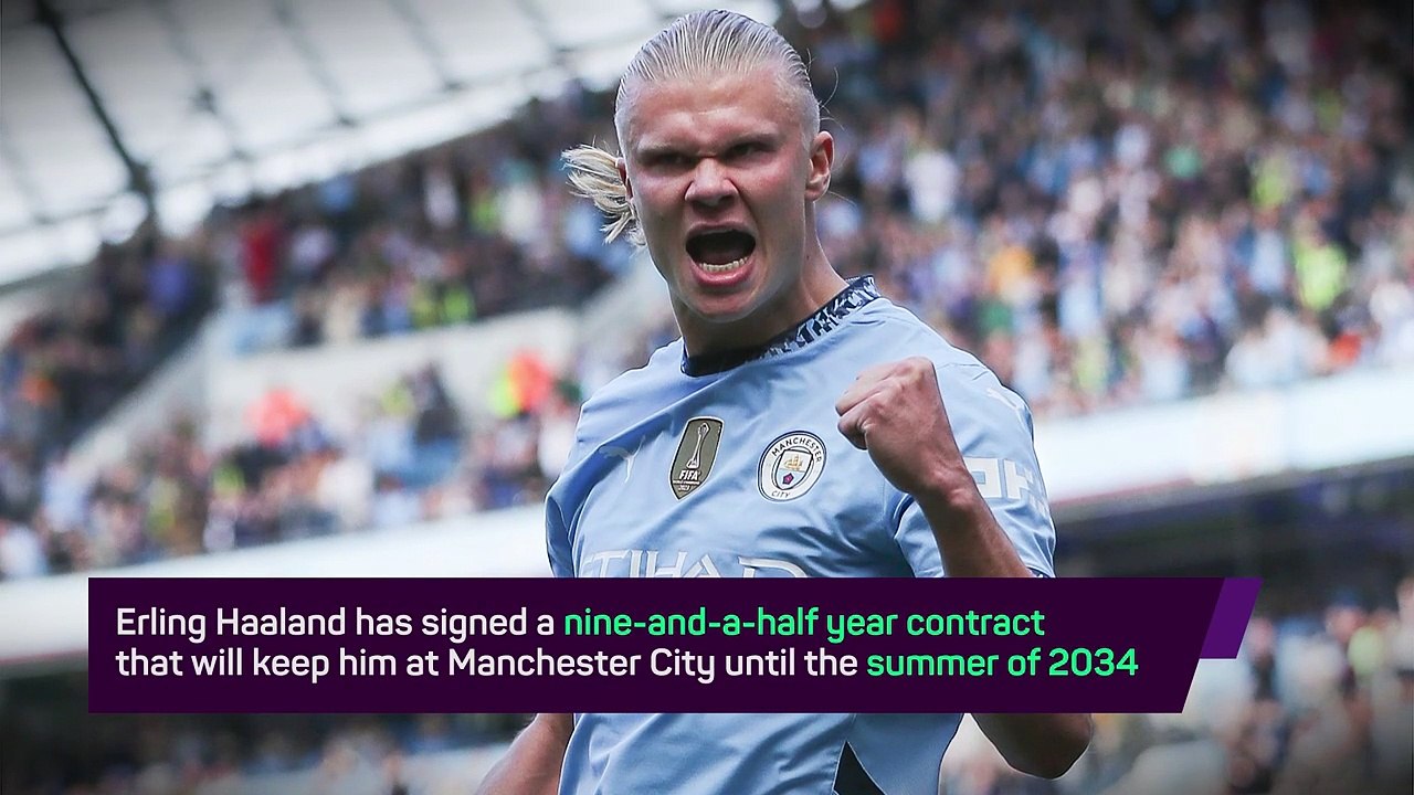 Breaking News: Haaland signs nine-and-a-half year deal with Man City