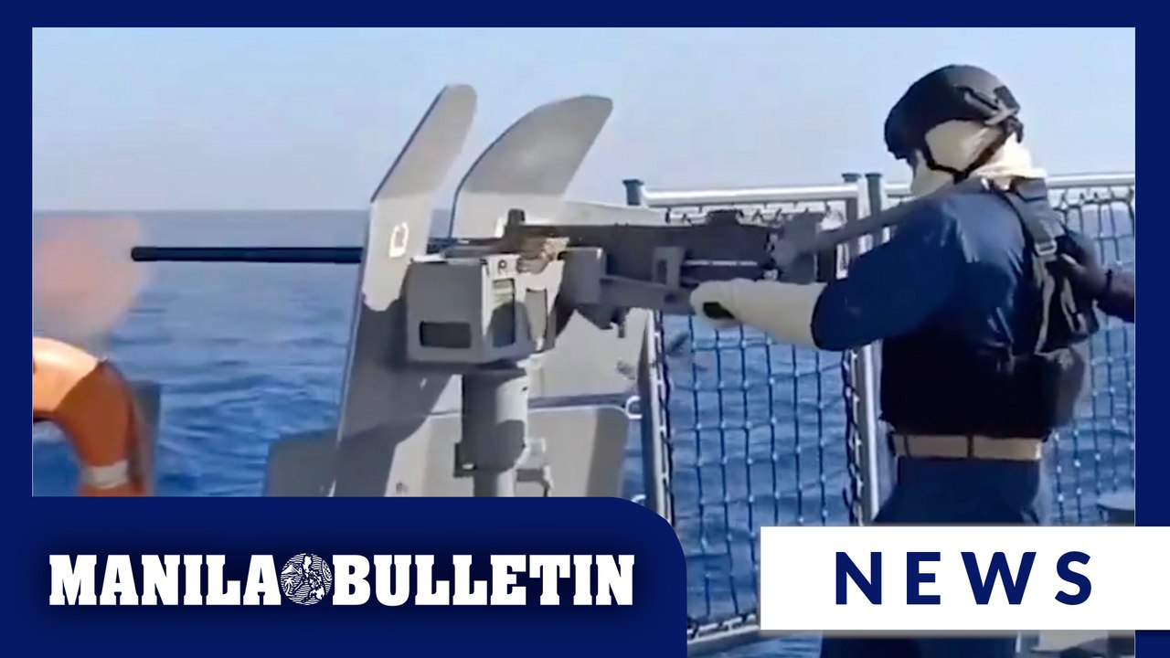 PH Navy showcases firepower in WPS exercise