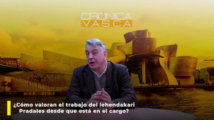 ¿Cómo valoran el trabajo del lehendakari Pradales desde que está en el cargo?