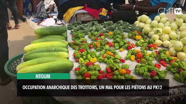 [#Reportage] Ntoum : Occupation anarchique des trottoirs, un mal pour les piétons au PK12
