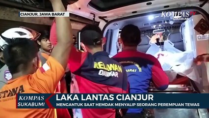 Mengantuk Saat Hemdak Menyalip Seorang Perempuan Tewas