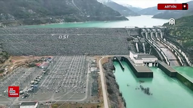 Artvin'deki barajlar ülke ekonomisine 19 milyar lira kazandırdı