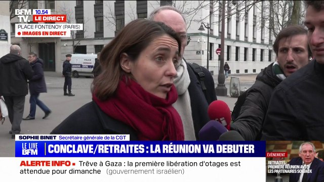 Réforme des retraites: Il faut l'abroger , affirme Sophie Binet, secrétaire générale de la CGT