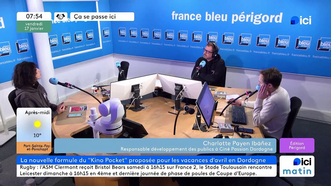 KINO POCKET : le concours de court métrage  revient en 2025 à Boulazac