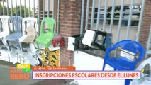 SCZ 20 DE ENERO INICIAN LAS INSCRIPACIONES; YA HAY FILAS EN COLEGIOS