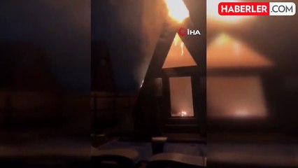 Sapanca'da Bungalov Yangını: Maddi Hasar Meydana Geldi