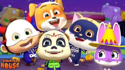 Five Little Skeletons, Halloween Nursery Rhymes and Songs for Kids