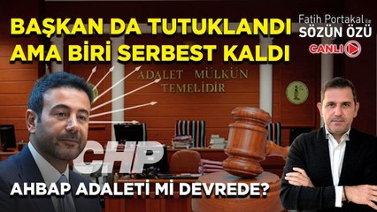 BAŞKAN DA TUTUKLANDI AMA BİRİ SERBEST KALDI! AHBAP ADALETİ Mİ DEVREDE?