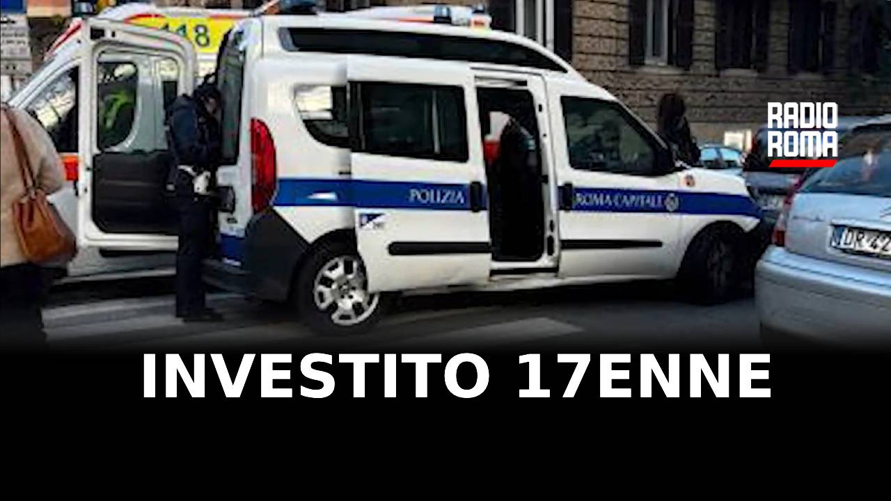 Video Studente 17enne investito ai Parioli, è grave