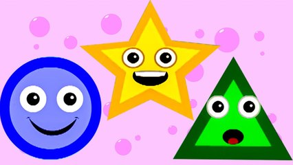Five Little Shapes + More Nursery Rhymes & Learning Videos for Kids