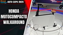 Auto Expo 2025: Honda Motocompacto Walkaround | Promeet Ghosh
