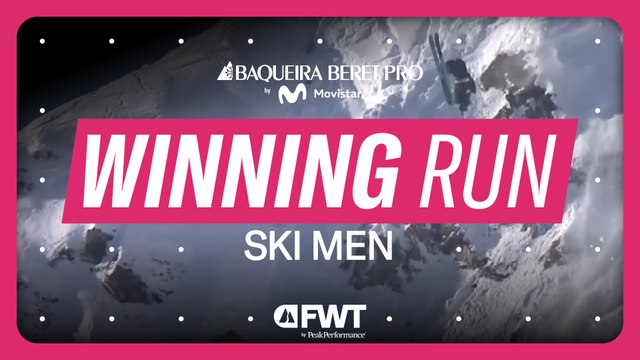 Ross Tester Ski Men Winning Run I 2025 Baqueira Beret Pro by Movistar