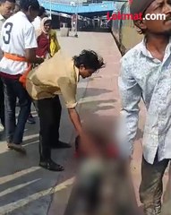 छ. संभाजीनगर रेल्वे स्थानकात डेक्कन ओडिसी एक्सप्रेसच्या इंजिनवर चढून युवक गंभीर जखमी..