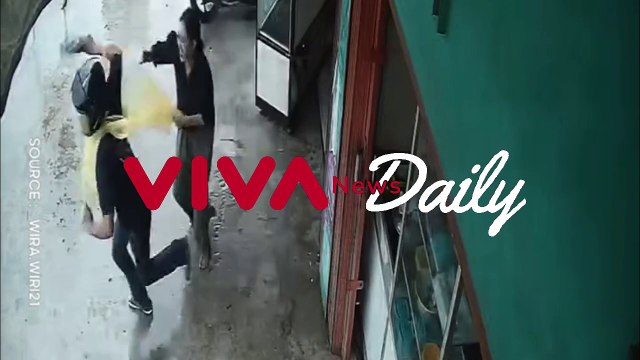 Aksi Emak-Emak Tangkap Maling dengan Tangan kosong