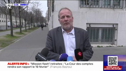 Retraites: "On est prêts à prendre les décisions qui sont nécessaires pour que les équilibres soient préservés", indique François Hommeril (CFE-CGC)